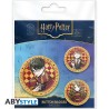 Pack de 3 Badges - Harry, Hermione & Ron - Harry Potter