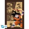 Poster - Goku Retro - Dragon Ball - Roulé & filmé