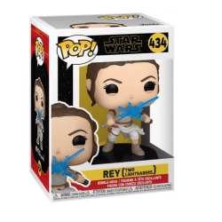 Rey w/2 Light Sabers - Star...