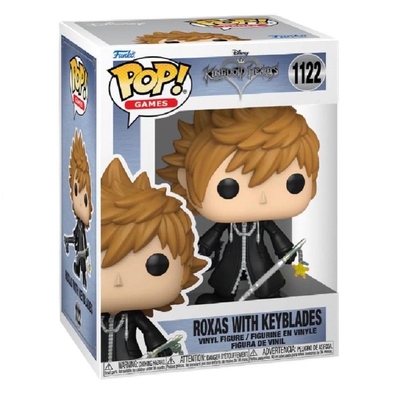 Roxas w/ Keyblade - Kingdom Hearts (1122) - POP Games