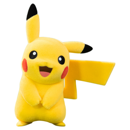 Pikachu (Flocké) - Pokemon - Q-version