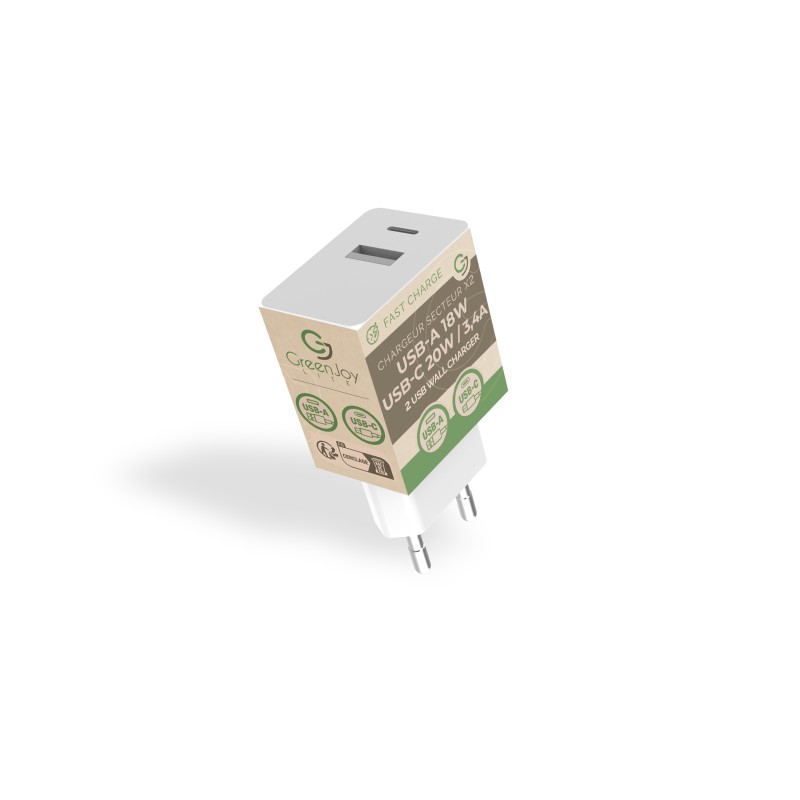 Chargeur rapide USB / Type-A & Type-C - 5V / 3,4A