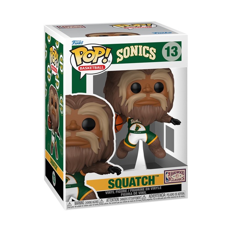 Squatch - NBA : Sonics (13) - POP Basketball