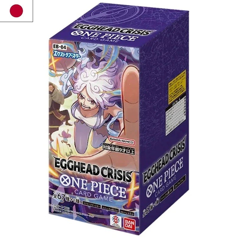 JCC - Booster - EB-04 - "Egghead Crisis" - One Piece (JP) - (24 boosters)