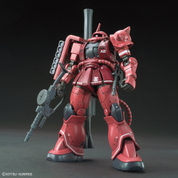 High Grade - Gundam - MS-06S Zaku Ⅱ Red Comet Ver). - Principality Of Zeon Char Aznable's Mobile Suit