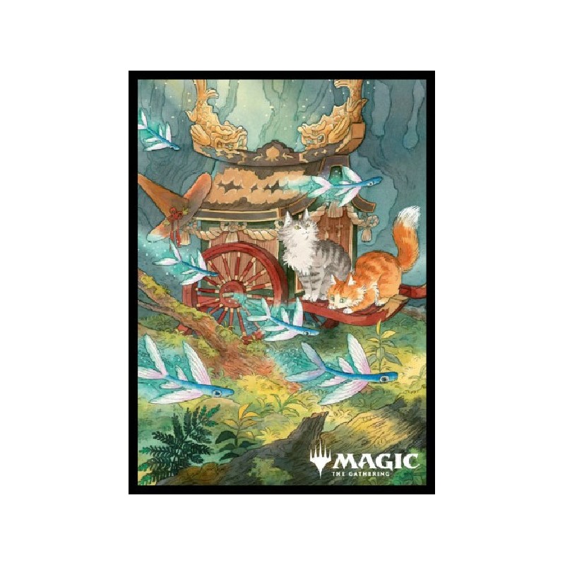 Protèges Cartes 80 pièces - Esika's Chariot - Magic the Gathering : Adventures of the Little Witch