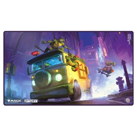 Tapis de Jeu - Turtle Van - Magic : The Gathering : Teenage Mutant Ninja Turtles