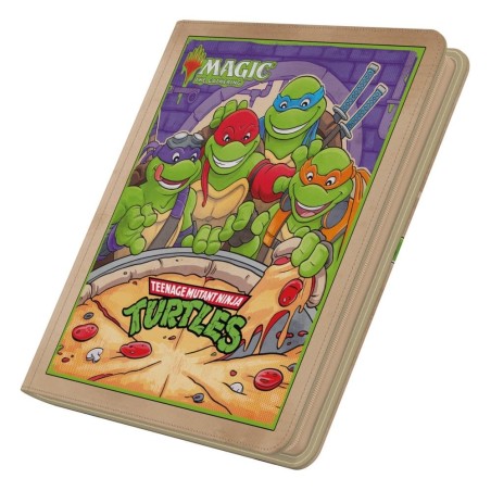 Zipfolio 480 - Pizza Box - Magic : The Gathering : Teenage Mutant Ninja Turtles - XenoSkin