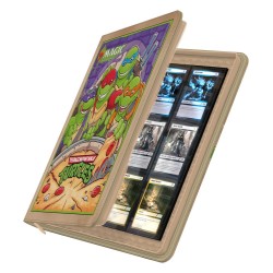 Zipfolio 480 - Pizza Box - Magic : The Gathering : Teenage Mutant Ninja Turtles - XenoSkin