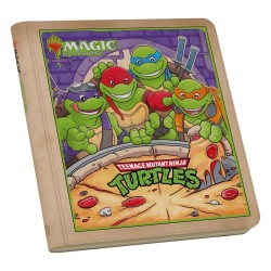 Zipfolio 480 - Pizza Box - Magic : The Gathering : Teenage Mutant Ninja Turtles - XenoSkin
