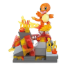 Mega Block - Danse Flammes de Salamèche - Pokemon - Build with Motion