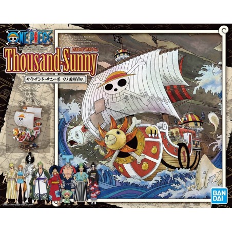 Boîte abîmée - Grand Ship Collection - Thousand Sunny + équipage (Ver. Land of Wano) - One Piece