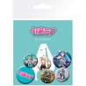 Set de Pin's - Hatsune Miku - Vocaloïd