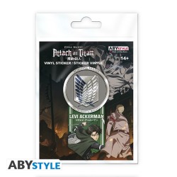 Autocollant - Livaï Ackerman - Attaque des Titans