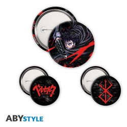 Pack de 3 Badges - Guts -...