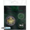Pack de 3 badges - Necronomicon - Cthulhu
