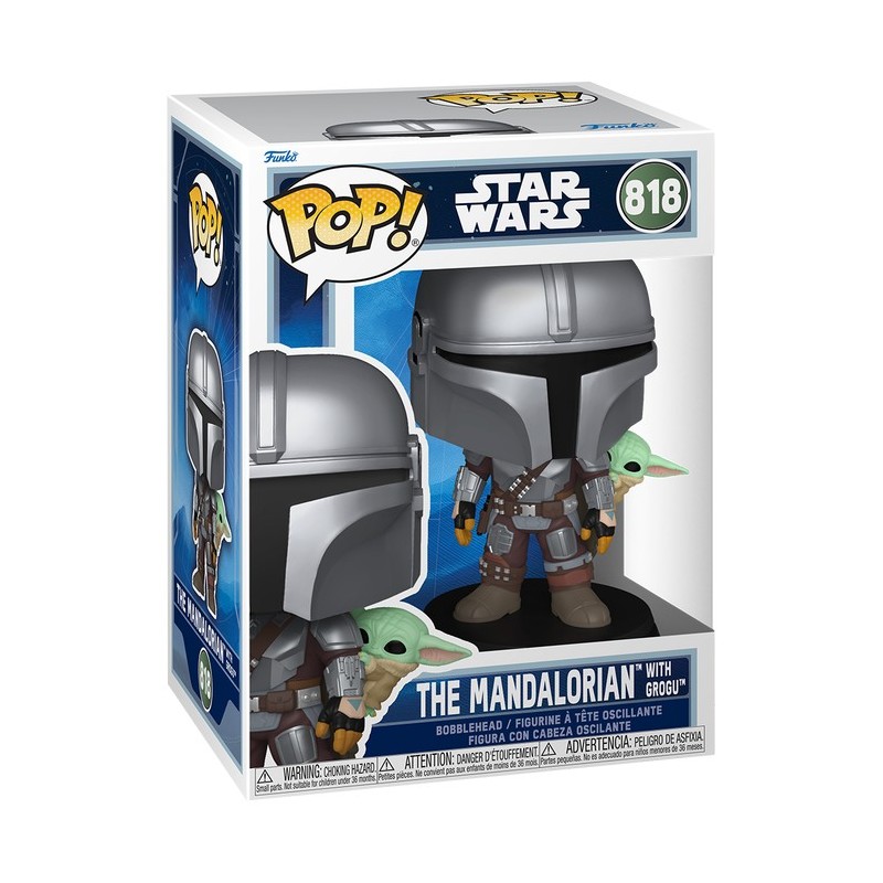 The Mandalorian with Grogu - Star Wars : The Mandalorian & Grogu (818) - POP Movie