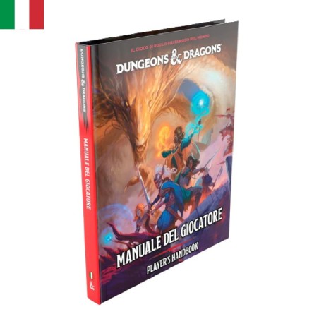Livre : Règles de Base - Manuel des Joueurs 2025 - Dungeons & Dragons (IT)