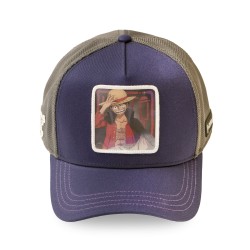 Casquette Trucker - Luffy Gear 5 Holographique (Bleu) - One Piece - U Unisexe 