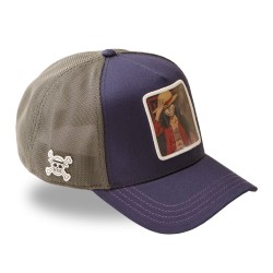 Casquette Trucker - Luffy Gear 5 Holographique (Bleu) - One Piece - U Unisexe 