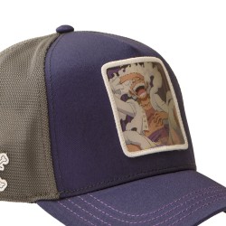 Casquette Trucker - Luffy Gear 5 Holographique (Bleu) - One Piece - U Unisexe 