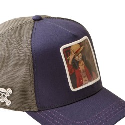 Casquette Trucker - Luffy Gear 5 Holographique (Bleu) - One Piece - U Unisexe 