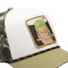 Casquette Trucker - Zoro Attack (Kaki/Blanc) - One Piece - U Unisexe 