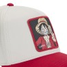 Casquette Trucker - Luffy Victoire (Rouge/Beige) - One Piece - U Unisexe 