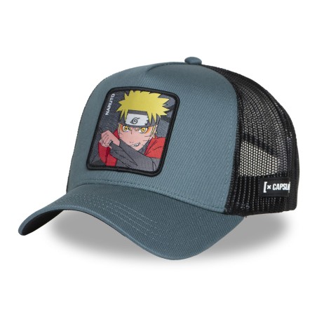 Casquette Trucker - Naruto Ermite (Bleu) - Naruto Shippuden - U Unisexe 