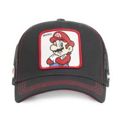 Casquette Trucker - Mario (Noir) - Super Mario - U Unisexe 