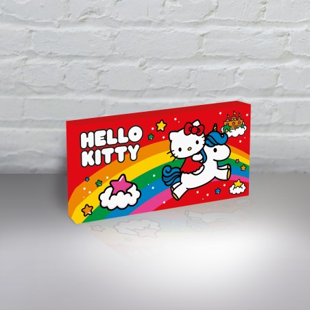 Toile Lumineuse - Kitty Arc-en-Ciel - Sanrio