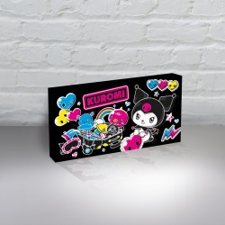 Toile Lumineuse - Kuromi -...