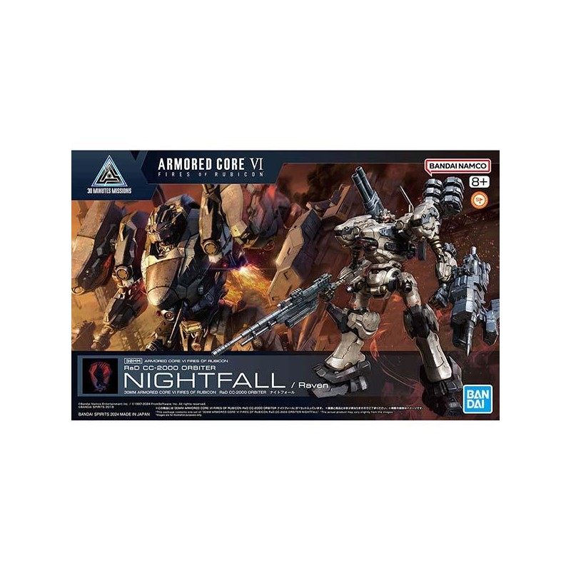 30 Minutes Missions - RaD CC-2000 Orbiter Nightfall - Armored Core : VI Fires of Rubicon