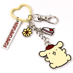 Porte-clefs à Breloques - Pompompurin - Sanrio