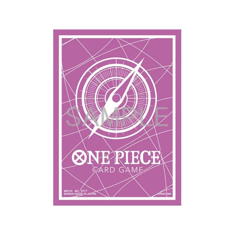 Protèges Cartes - Logo Mauve - One Piece - Official Sleeve 13
