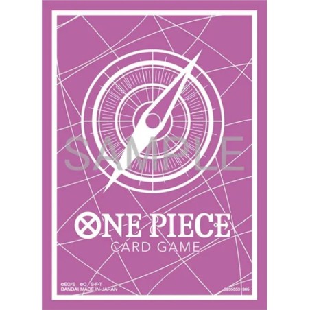 Protèges Cartes - Logo Mauve - One Piece - Official Sleeve 13