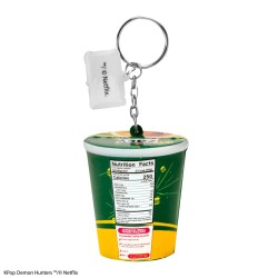 Porte-clés Squishy - Nouilles Zoey Hamburger - KPop Demon Hunters