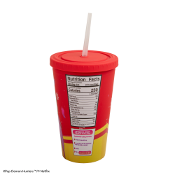 Gobelet avec Paille - Mira Reine des Épices - Kpop Demon Hunters