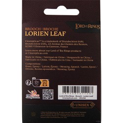 Broche - Feuille de la Lorien - Le Seigneur des Anneaux - Unisexe 