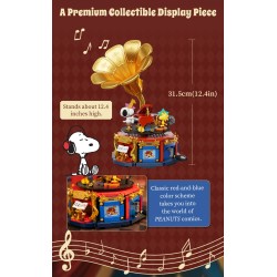 Set de Construction - Phonographe - Snoopy