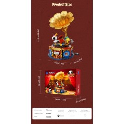 Set de Construction - Phonographe - Snoopy