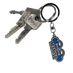 Porte-clefs Métal - Marine - One Piece