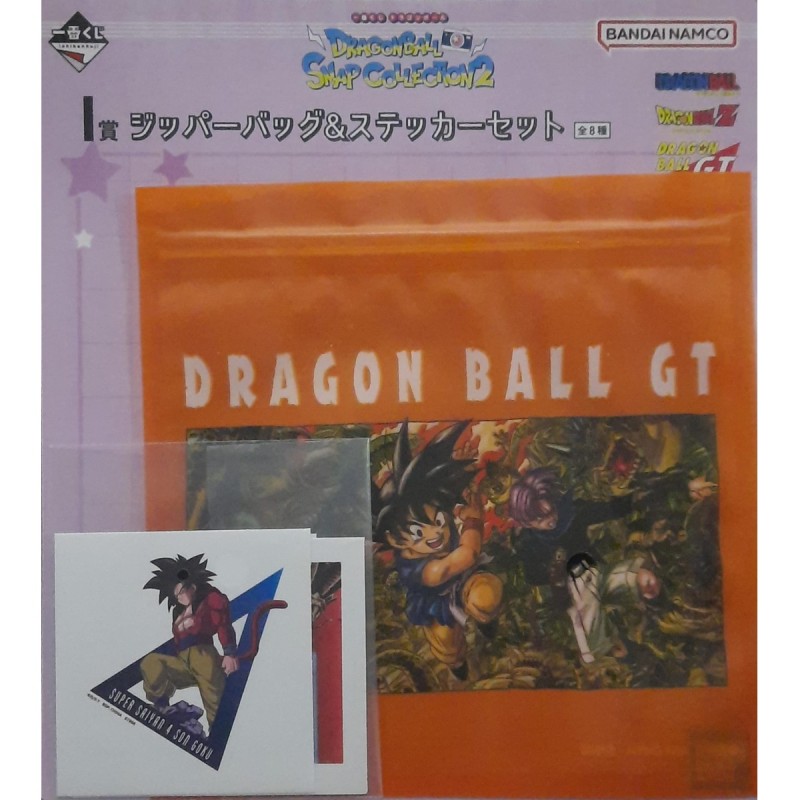 Pochette Refermable & Stickers - GT Key Art (Lot I) - Snap Collection 2 - Dragon Ball - Ichibansho BNP67867