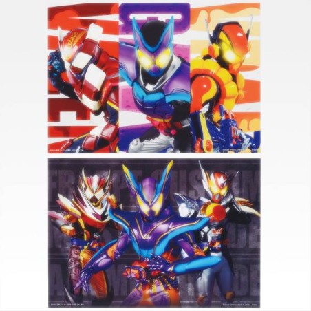 Poster Transparent - Trio Gavv (Lot G) - Rider Zeztz & Rider Gavv - Kamen Rider - Ichibanshô BNP51122