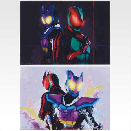 Poster Transparent - Zeztz & Gavv (Lot G) - Rider Zeztz & Rider Gavv - Kamen Rider - Ichibanshô BNP51122