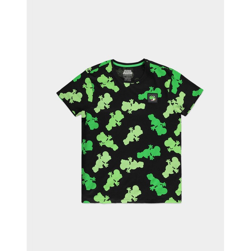 T-shirt - Nintendo - Super Mario - Yoshi AOP - S Homme 