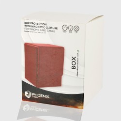 Deck protec box deluxe magnetique red