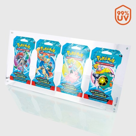 4 slots acrylic booster form pack art set