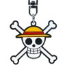 Porte-Clefs Métal - Luffy Jolly Roger (New) - One Piece