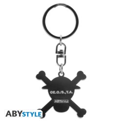 Porte-Clefs Métal - Luffy Jolly Roger (New) - One Piece